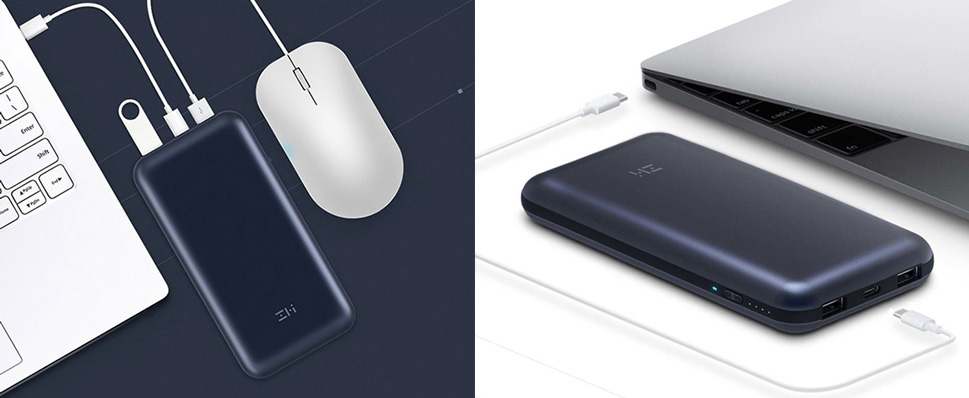 внешний аккумулятор с функцией USB-hub