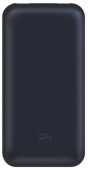 Внешний аккумулятор Xiaomi Mi Power Bank ZMI 20000 mah Type-C Quick Charge 3.0 Power Delivery 2.0 QB820 темно-синий - фото